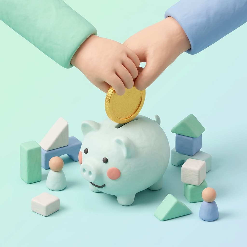 Educação financeira para crianças: guia prático e lúdico